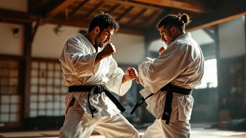 Entraînement Kyokushin Karaté