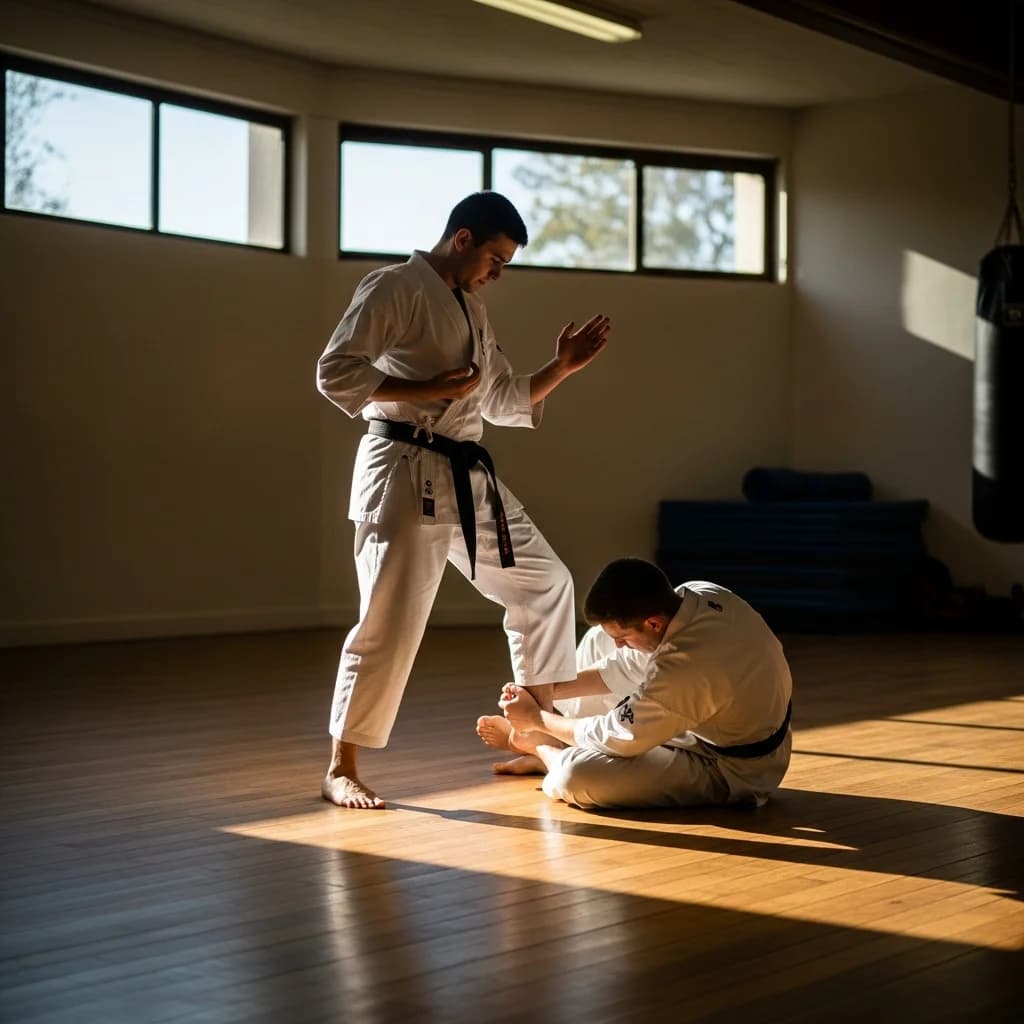 Qu'est-ce que le combat au sol en kempo karaté