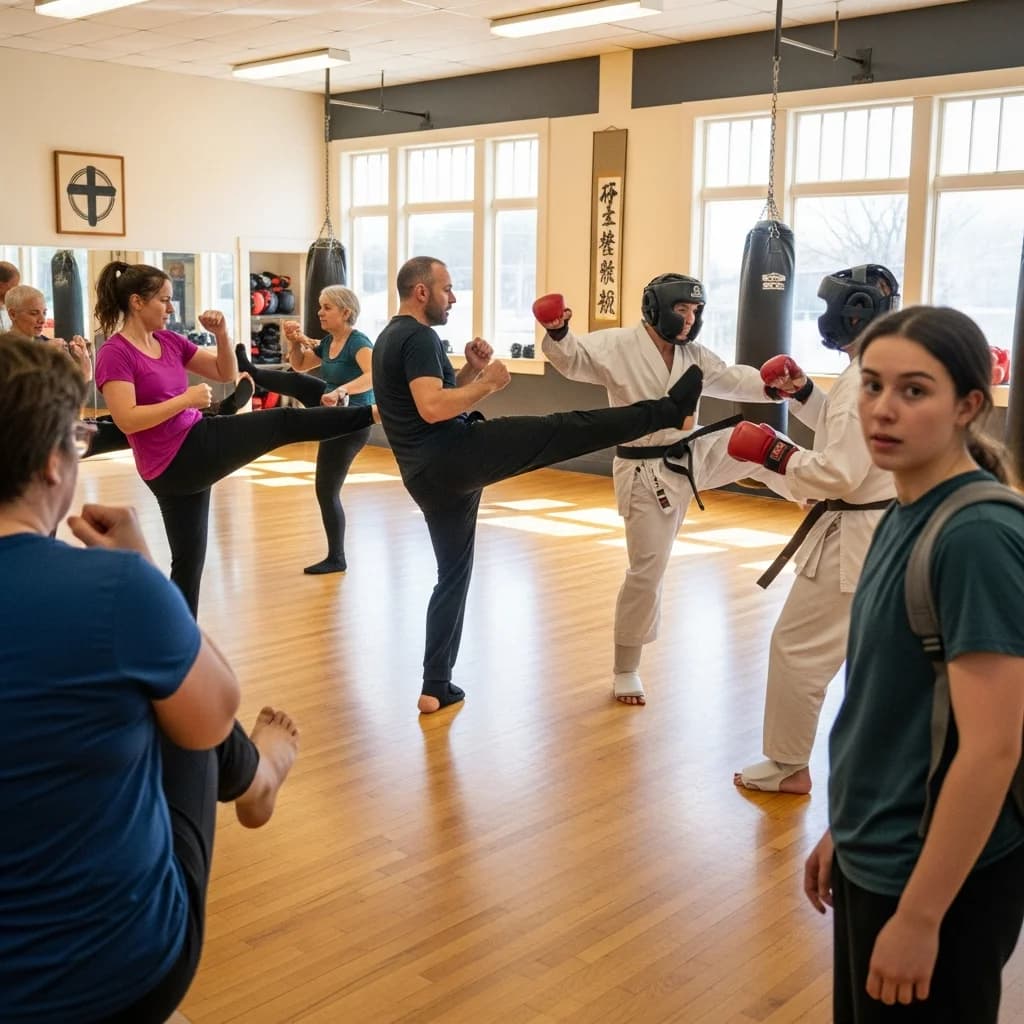 Karaté fitness vs karaté contact : La différence concrète que personne ne vous explique avant l'inscription