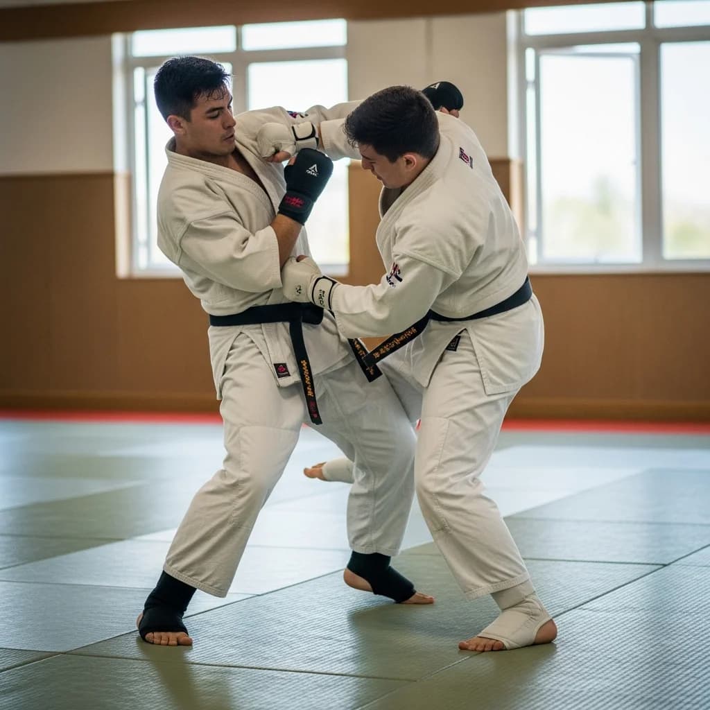 Les règles du kempo de compétition : Frappes, projections, sol