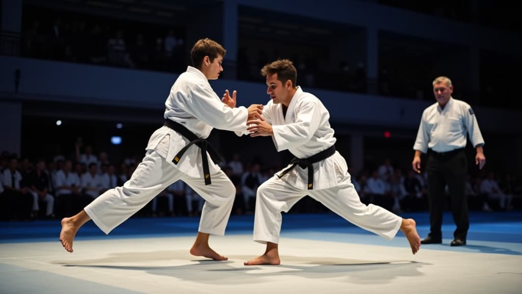 Comprendre les règles d’une compétition de karaté de contact